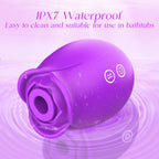 Rosy Whispers – Dual Stimulation Rose Toy with Sucking + G-Spot Vibes