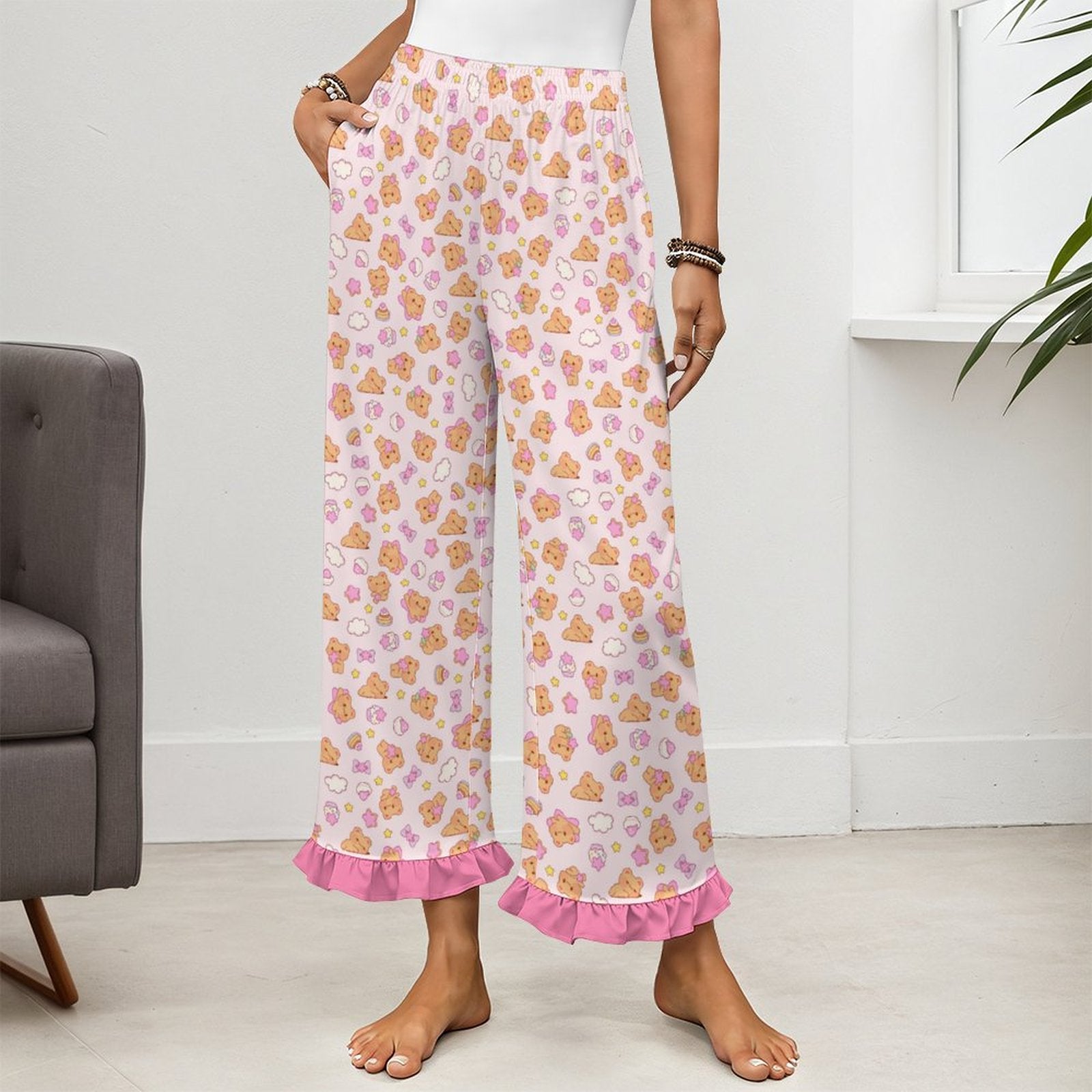 Bearly Adorable Ruffle Play Bottoms