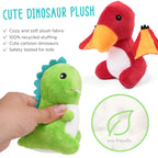 Dino Egg Friends Plush Set – 5 Baby Dinos + Carrying Egg