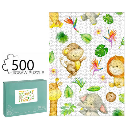 Safari Critters Wooden Puzzle