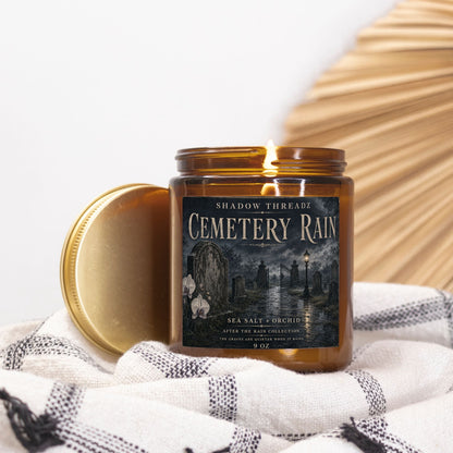 Cemetery Rain Candle 9oz