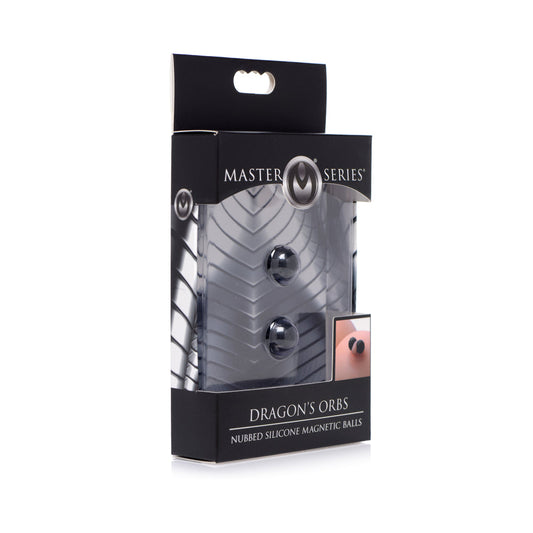 Master Series Dragon's Orbs Nubbed Silicone Magnetic Balls