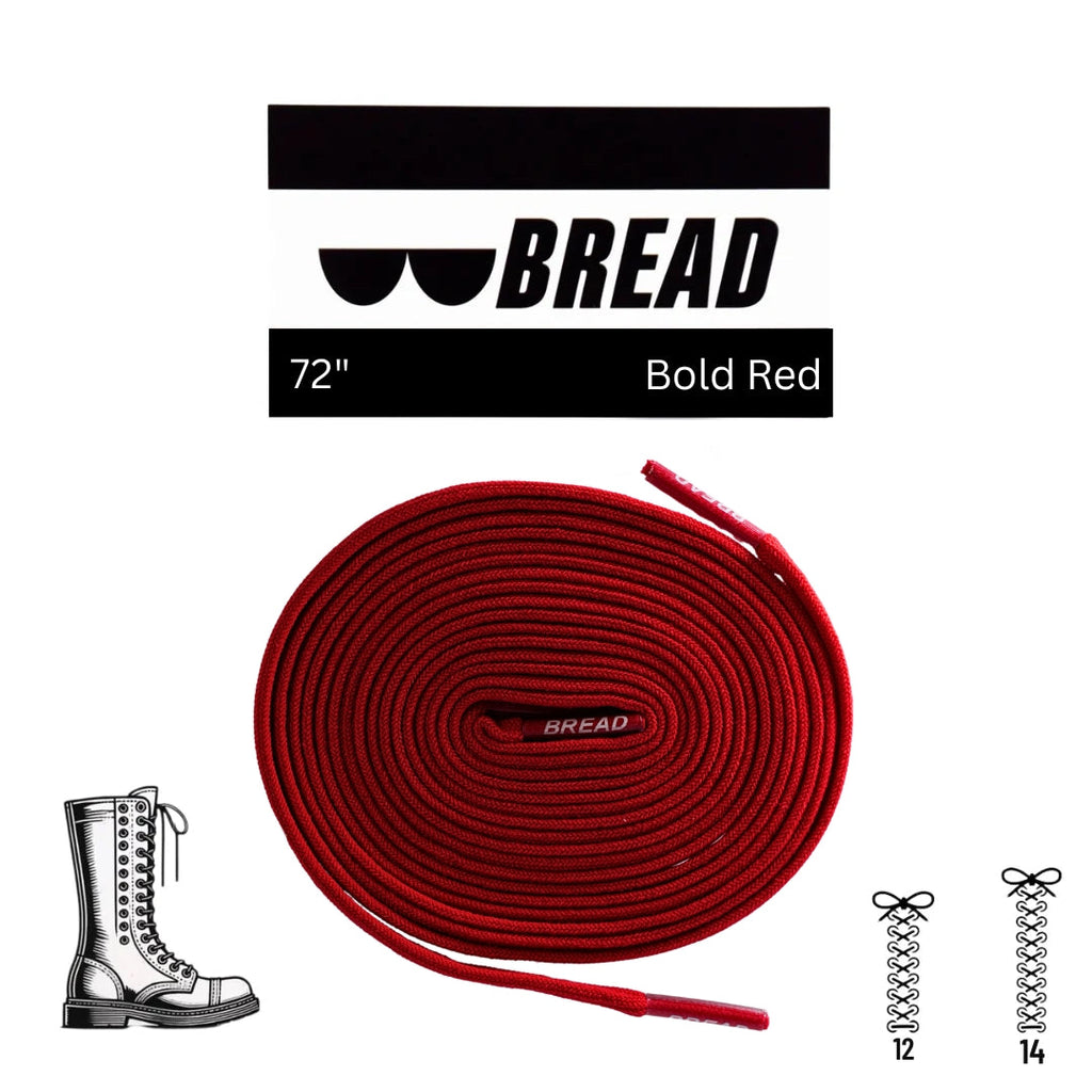 Cherry Bold Red Elastic Shoelaces - Puppy's Aesthetics