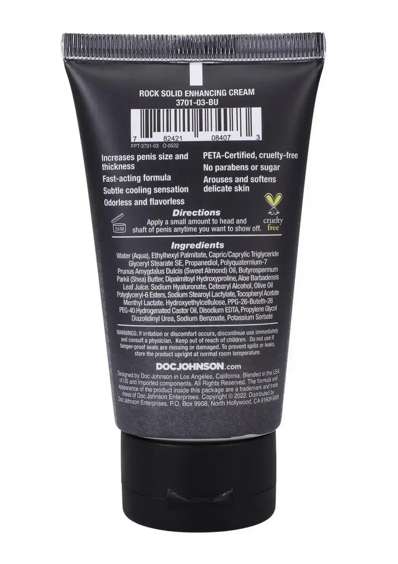 Rock Solid Performance Enhancing Cream - Puppy's Aesthetics