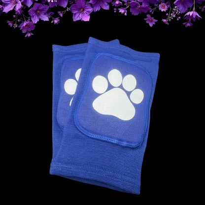 Blue Paw Knee Pads - Puppy's Aesthetics
