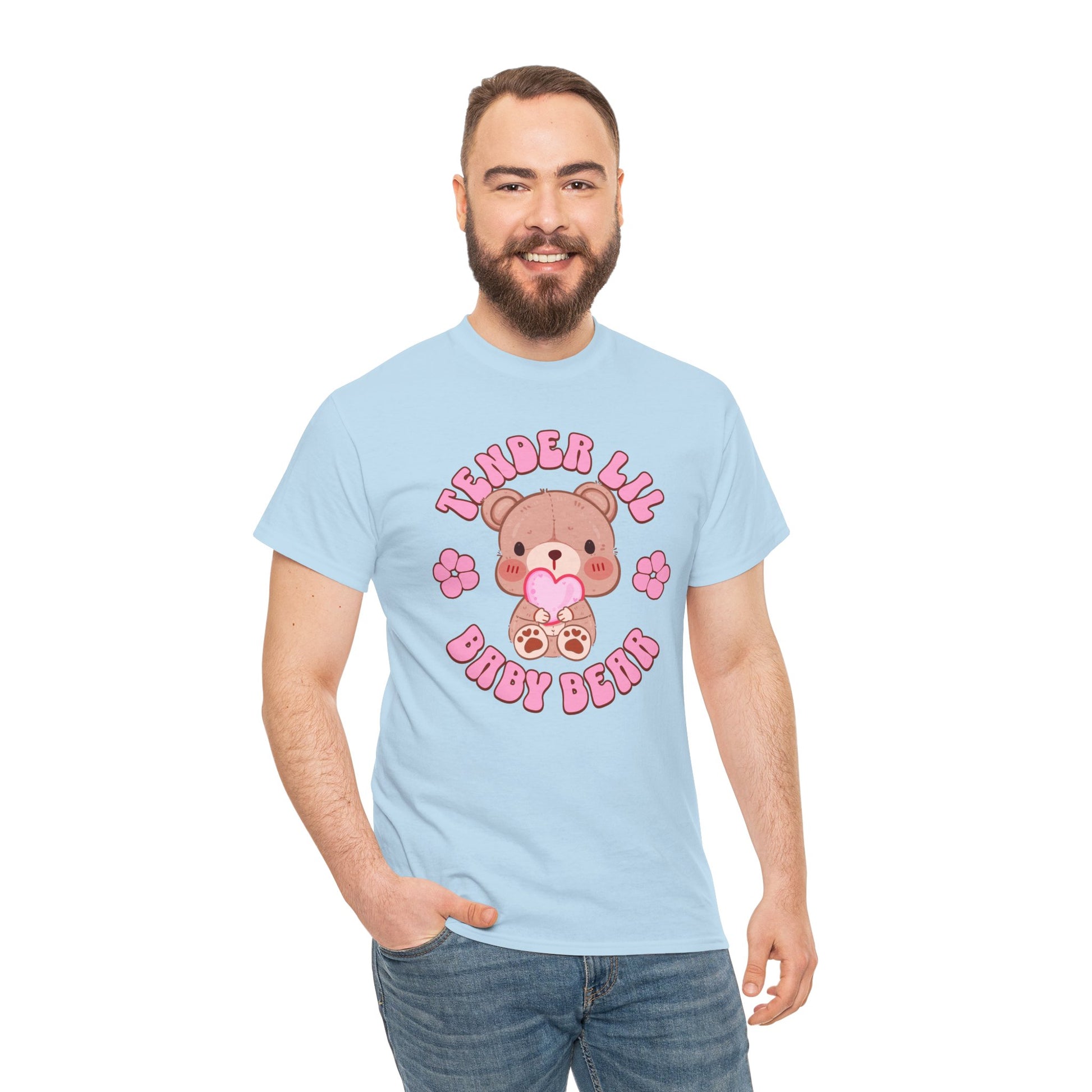 Tender Lil Baby Bear Play Tee - Puppy's Aesthetics