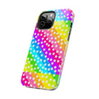 Starry Sprinkle Rainbow Tough iPhone Case