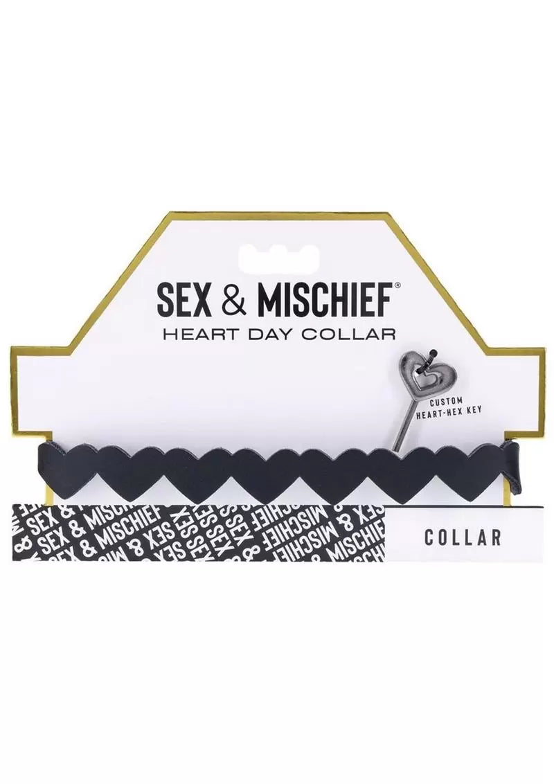 Black Heartlock Day Collar