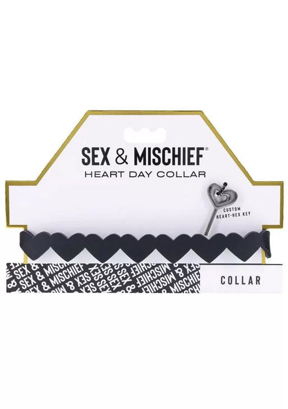 Black Heartlock Day Collar