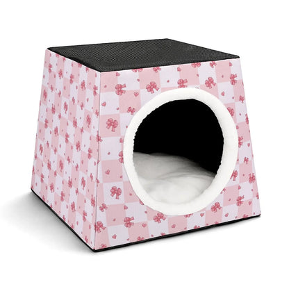 Soft Bow Baby Pet Hideaway - Puppy's Aesthetics