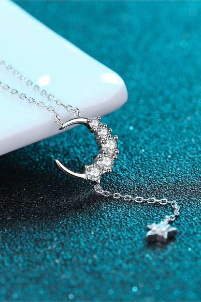 Star & Moon Day Collar – Sterling Silver - Puppy's Aesthetics