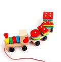 Whimsy Tracks Wooden Shape Train