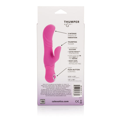 Posh Silicone Thumper G Personal Massager - Pink