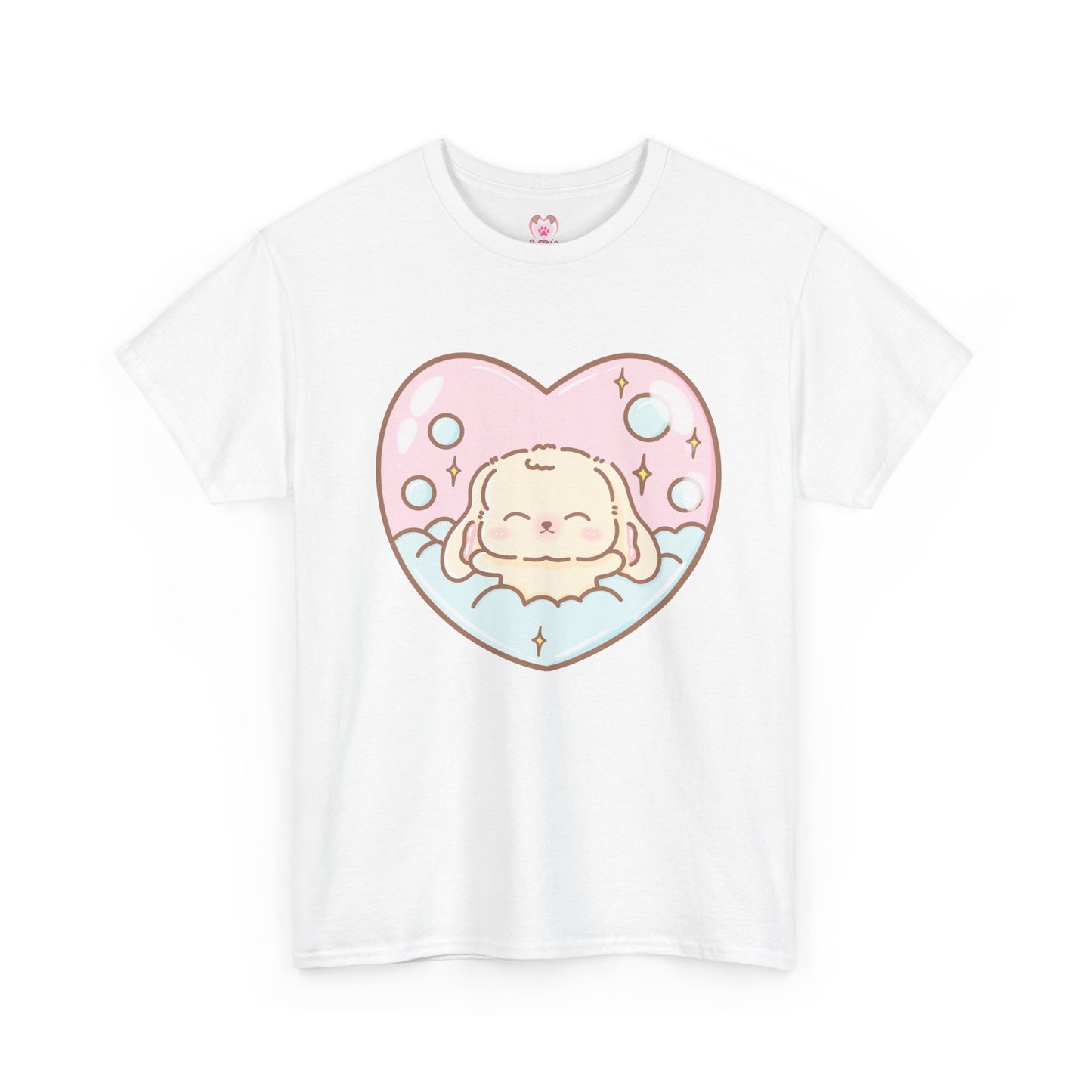 Sweet Bubblebath Bun Play Tee - Puppy's Aesthetics