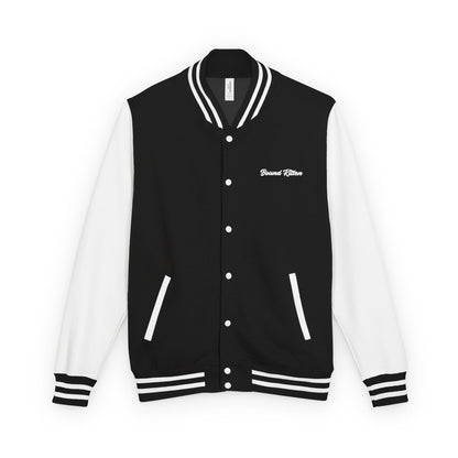 Snow White Unisex Heavyweight Letterman Jacket