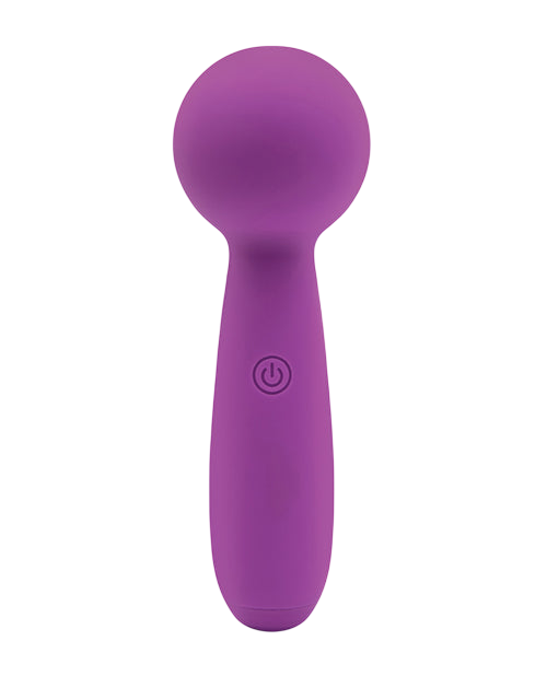 Lolli Mini Wand Vibrator - Purple