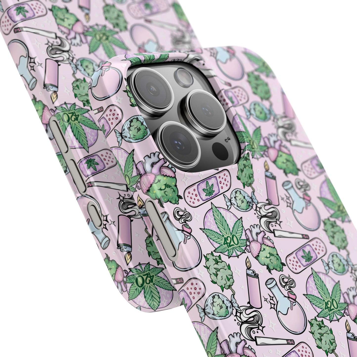 Cute Cannabis iPhone Slim Case