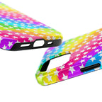 Starry Sprinkle Rainbow Tough iPhone Case