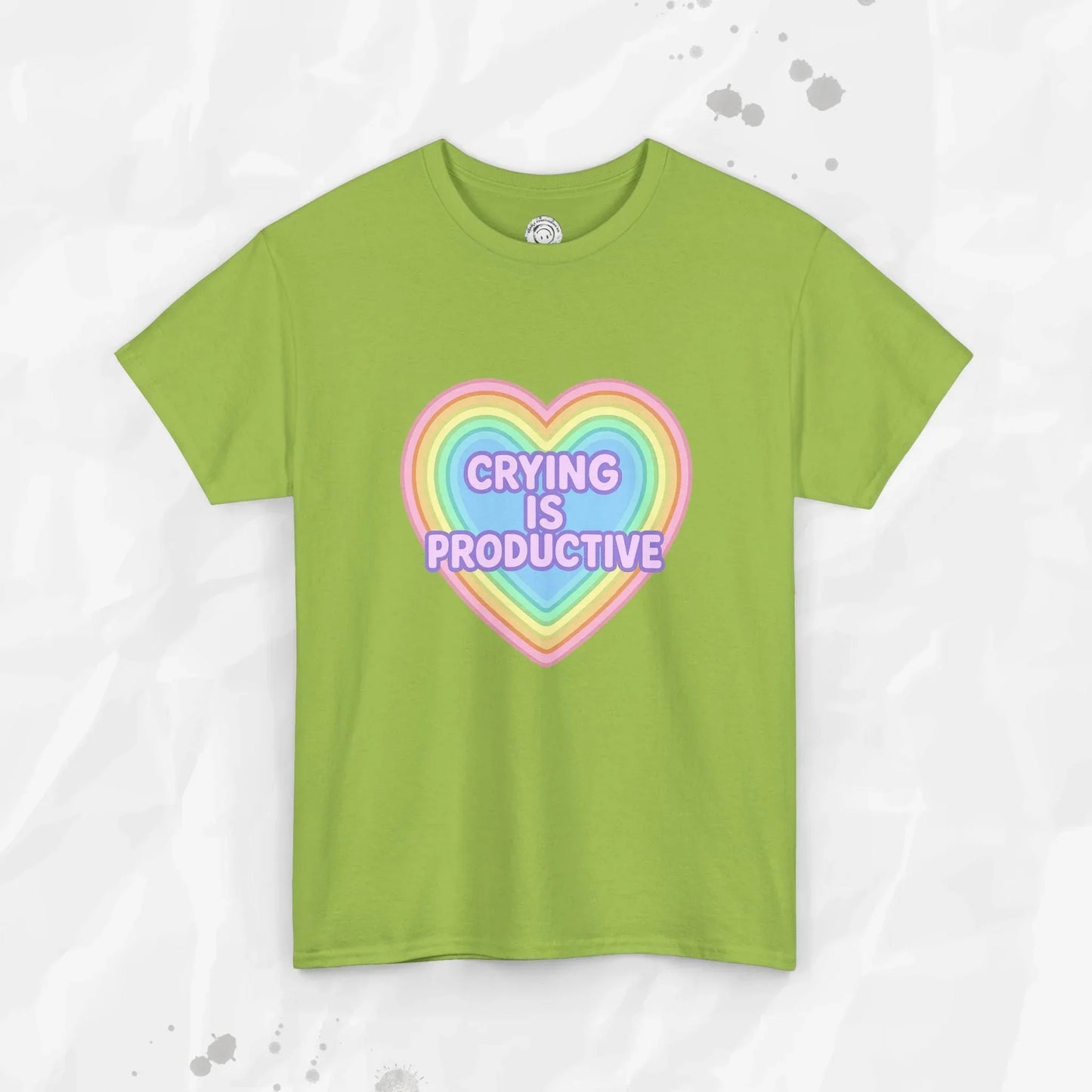 Crying Is Productive T-Shirt (Colors) - Puppy's Aesthetics
