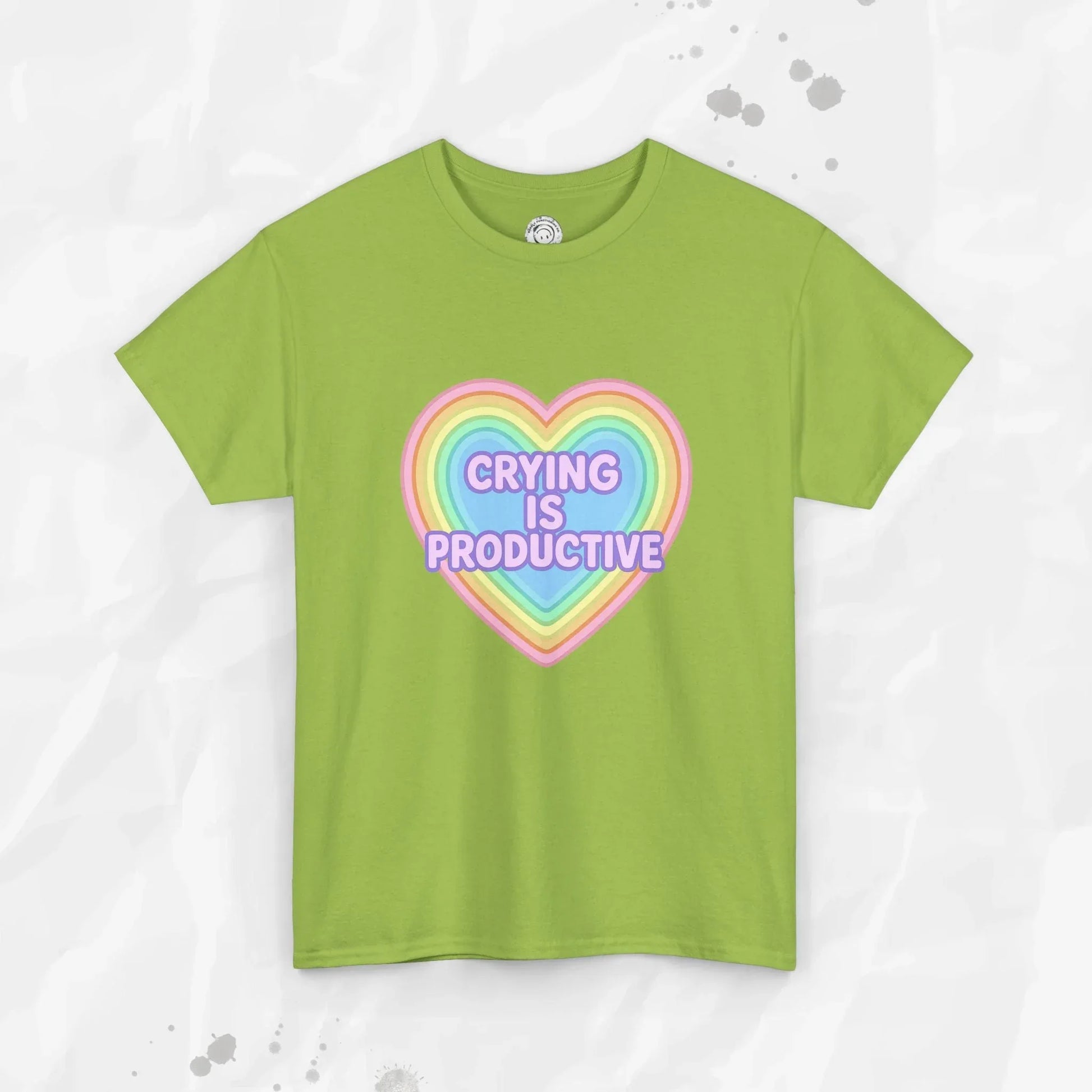 Crying Is Productive T-Shirt (Colors) - Puppy's Aesthetics