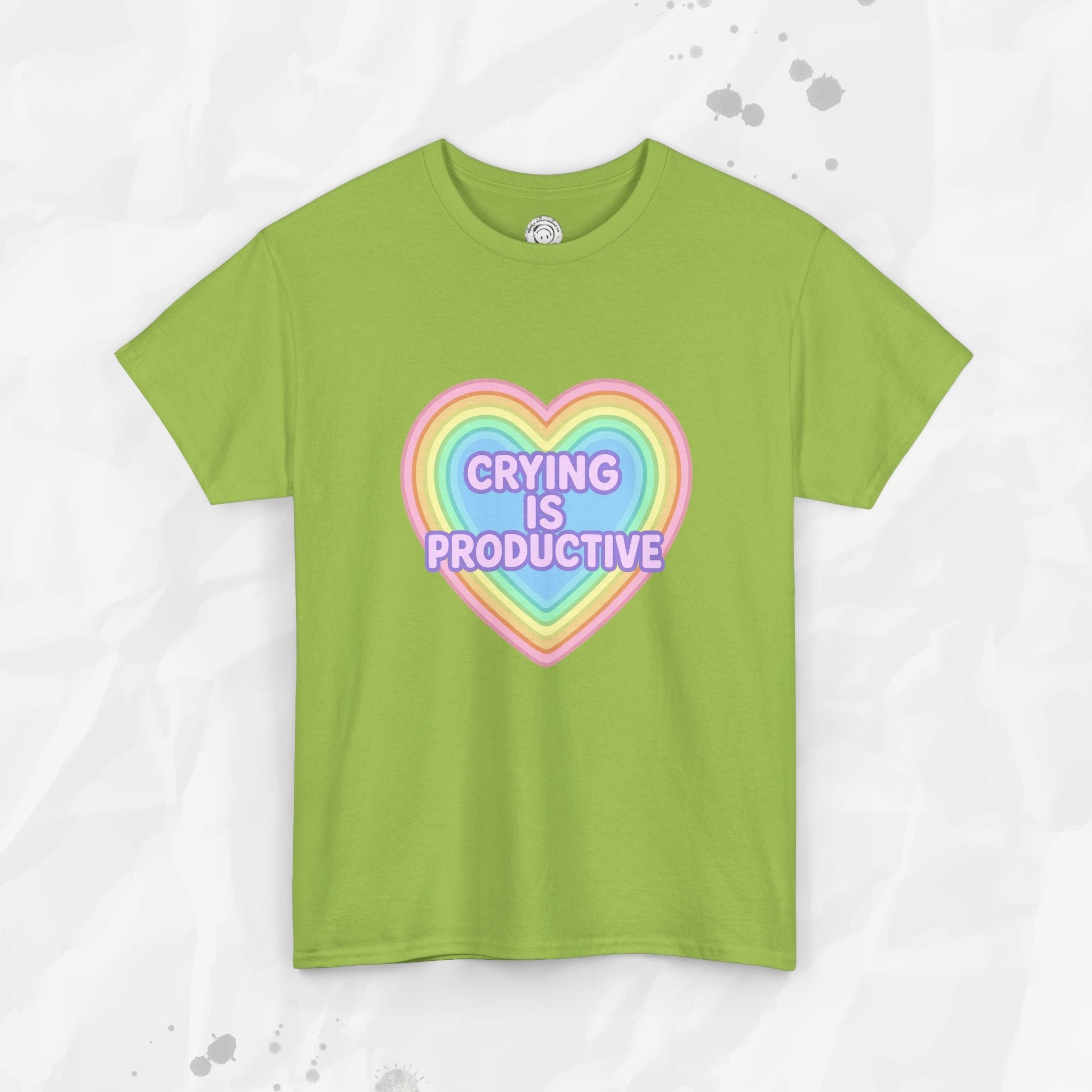 Crying Is Productive T-Shirt (Colors)