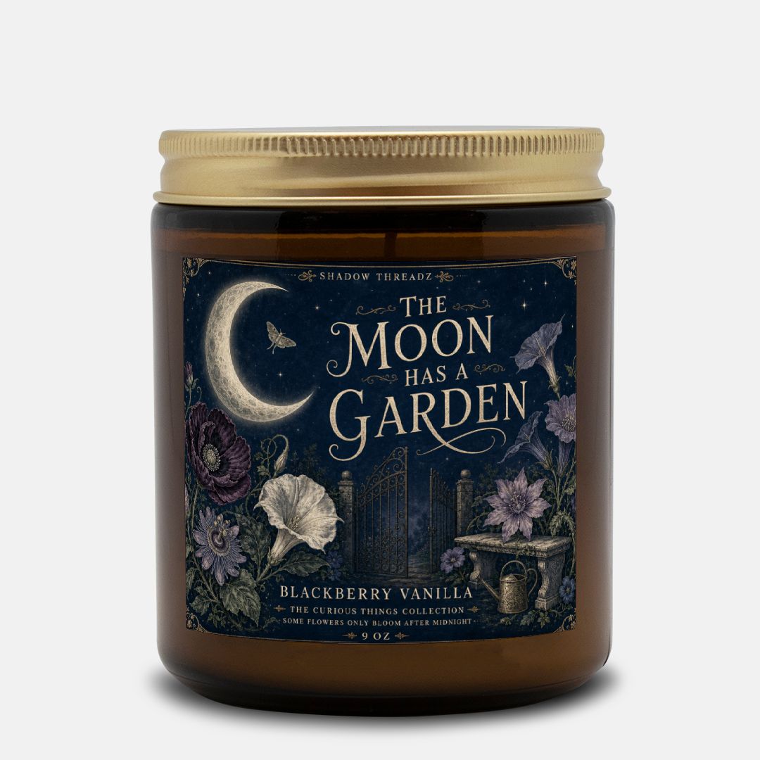 The Moon Has a Garden Candle 9oz
