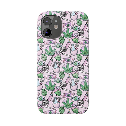 Cute Cannabis iPhone Slim Case