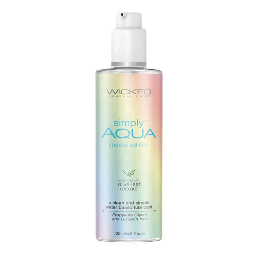 Special Edition Aqua Water-Based Lubricant 4oz
