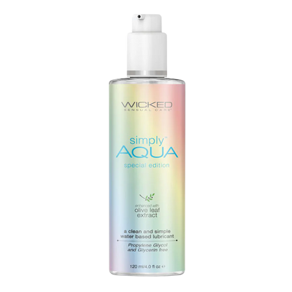 Special Edition Aqua Water-Based Lubricant 4oz