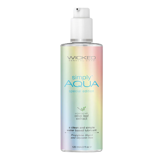 Special Edition Aqua Water-Based Lubricant 4oz