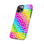 Starry Sprinkle Rainbow Tough iPhone Case