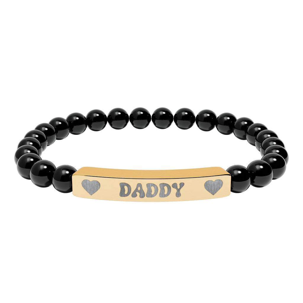 Daddy Natural Stone Bracelet (Colors)