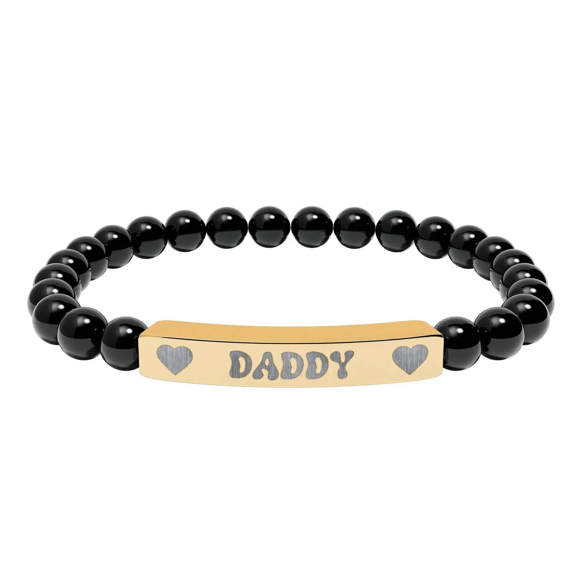 Daddy Natural Stone Bracelet (Colors) - Puppy's Aesthetics
