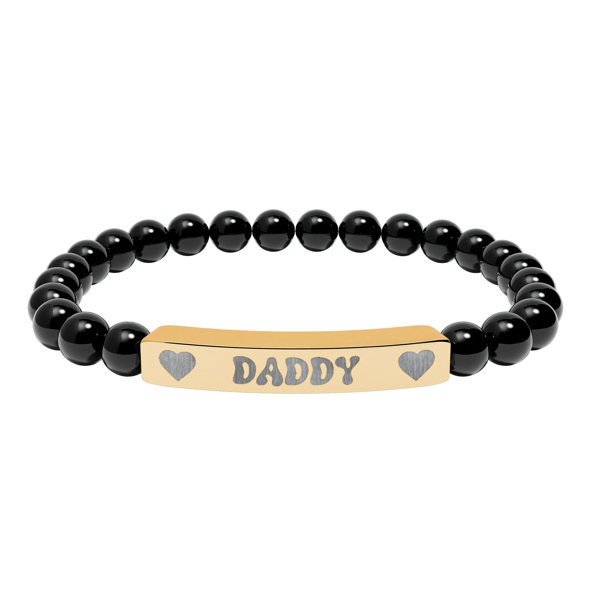 Daddy Natural Stone Bracelet (Colors)