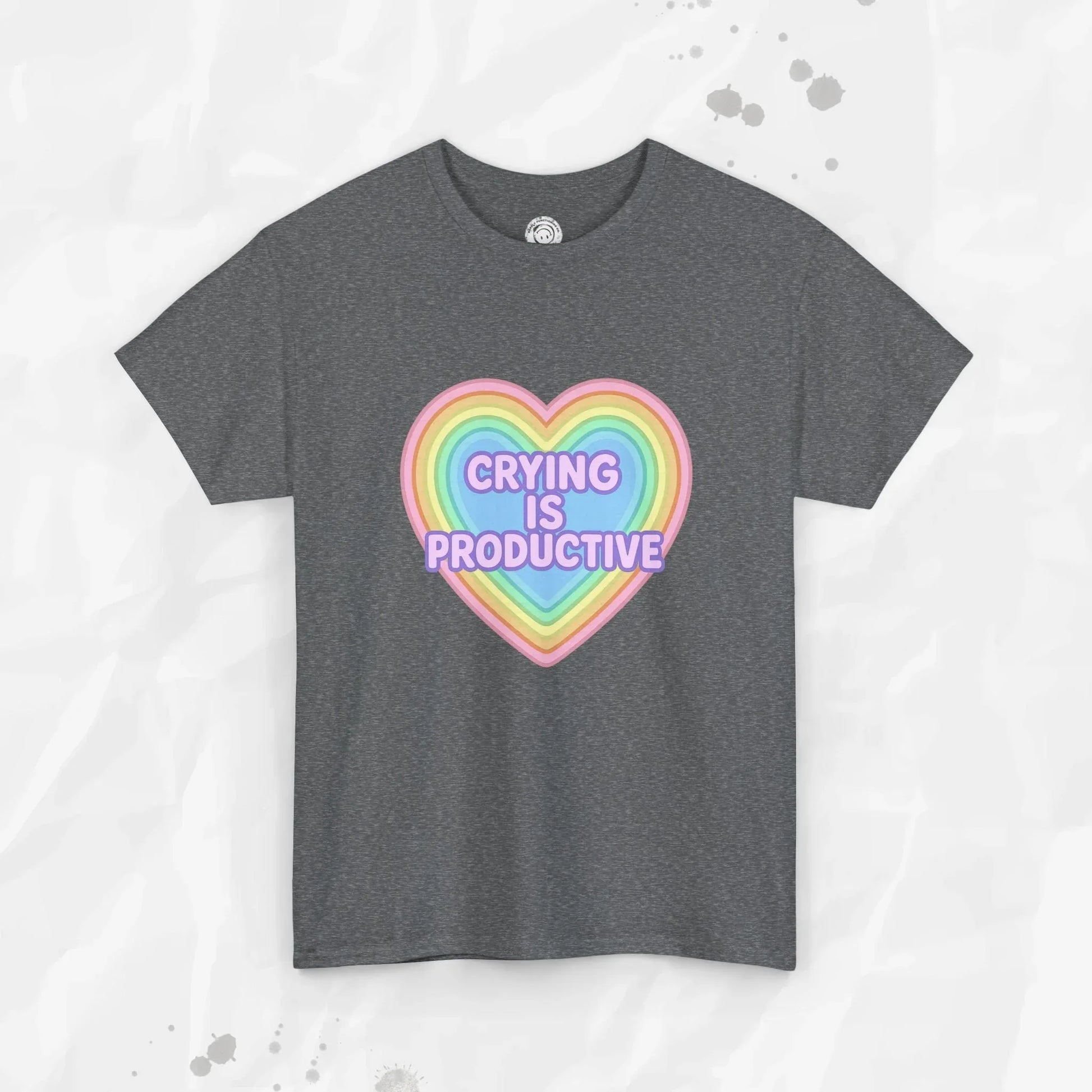 Crying Is Productive T-Shirt (Colors) - Puppy's Aesthetics
