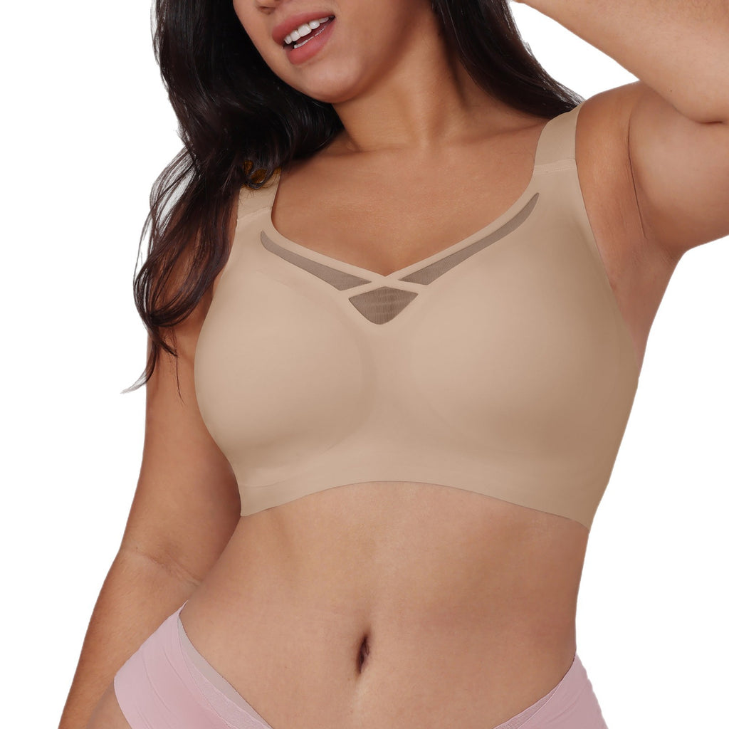 Curve Luxe Gel-Padded Plus Size Bra