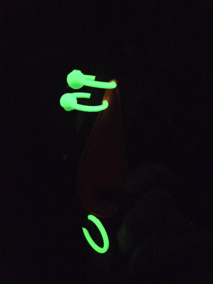 3D Printed Pup Hood Fake Ear Piercing