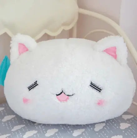 Soft White Kitty Plushie