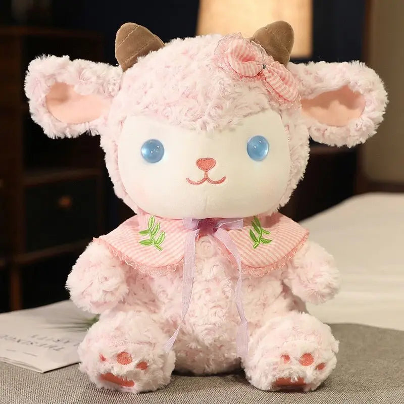 Kawaii Lolita Lamb Plushie Pink