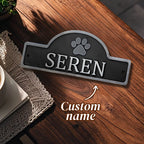 Personalized 3D PetPlay Door Sign - Puppy's Aesthetics