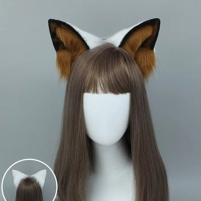 Plush Shepherd Dog Ears & Tail Set ear