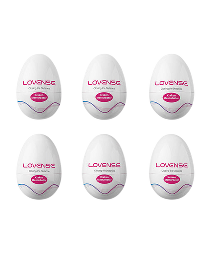 Lovense Kraken 6 Pack Masturbator Eggs