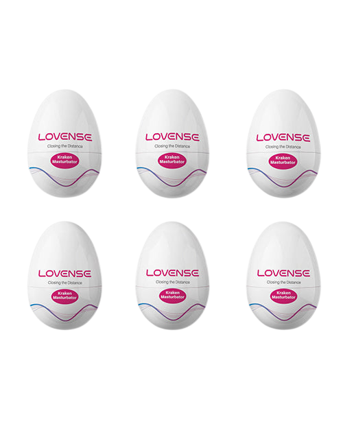 Lovense Kraken 6 Pack Masturbator Eggs