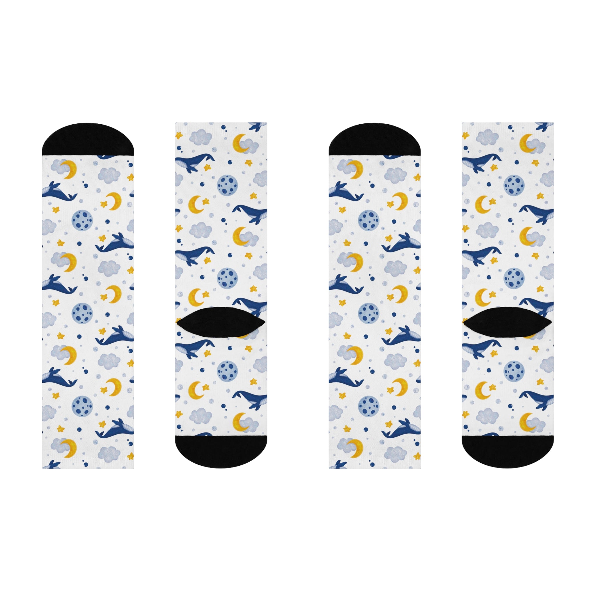 Sleepy Whale Dreams Crew Socks