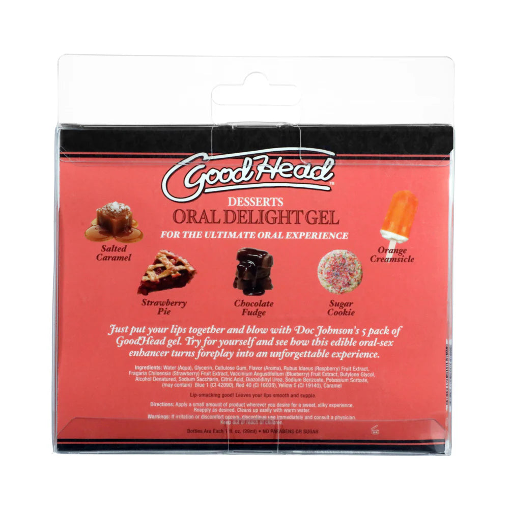 Oral Delight Gel Dessert 5-Pack