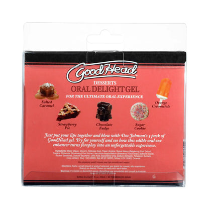 Oral Delight Gel Dessert 5-Pack