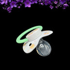 Deco Adult Pacifier - Ducks - Puppy's Aesthetics