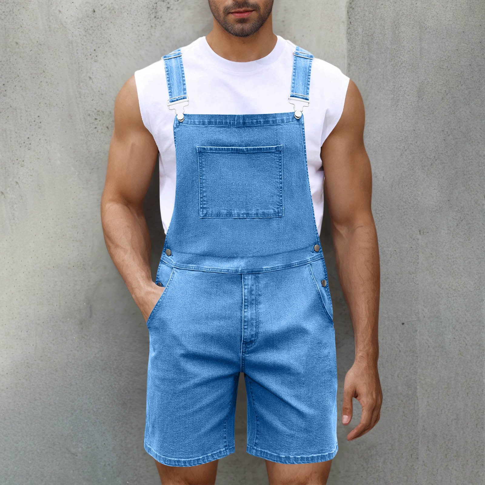Cuddlecore Denim Shortalls