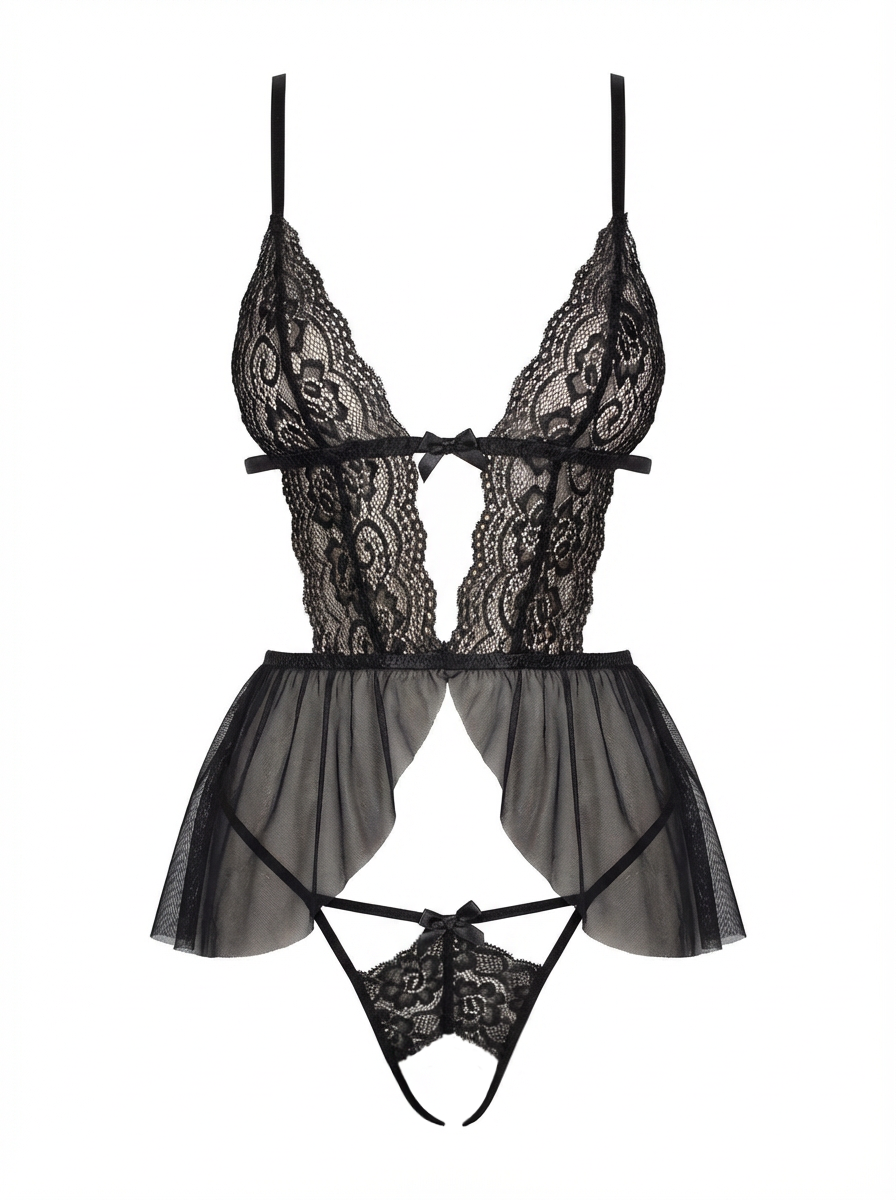 Late Checkout Babydoll Set