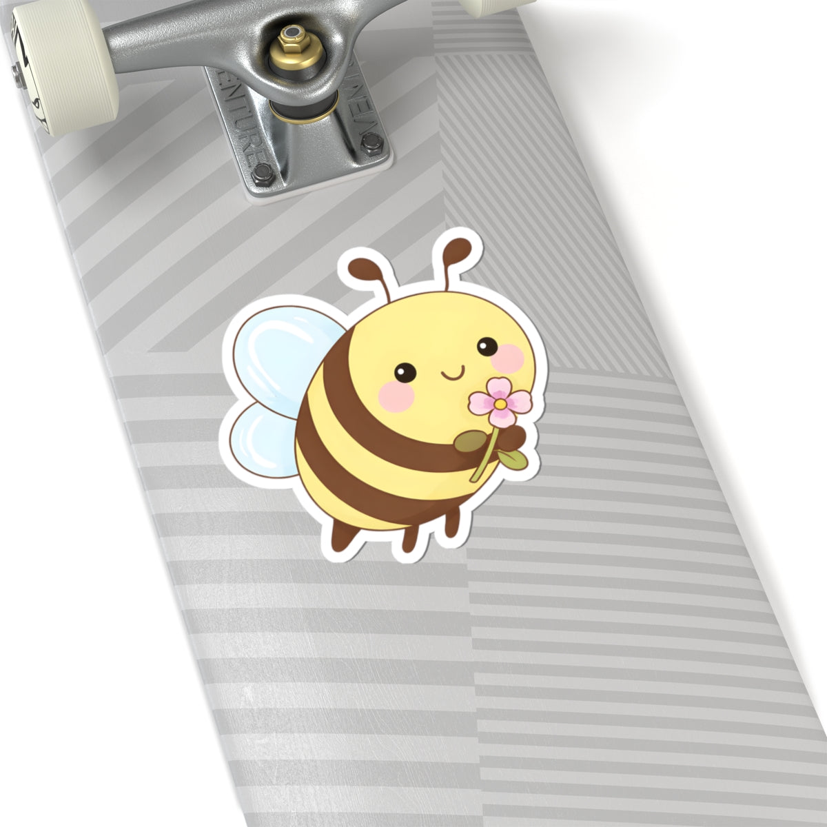 Cute Chubby Bee Kiss-Cut Sticker - Puppy's Aesthetics